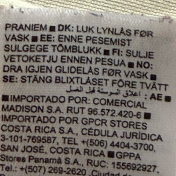 Athleta Tugga Sherpa Fleece Zip-Up Jacket Size M Tall Winter White Zip Pockets - Picture 12 of 12